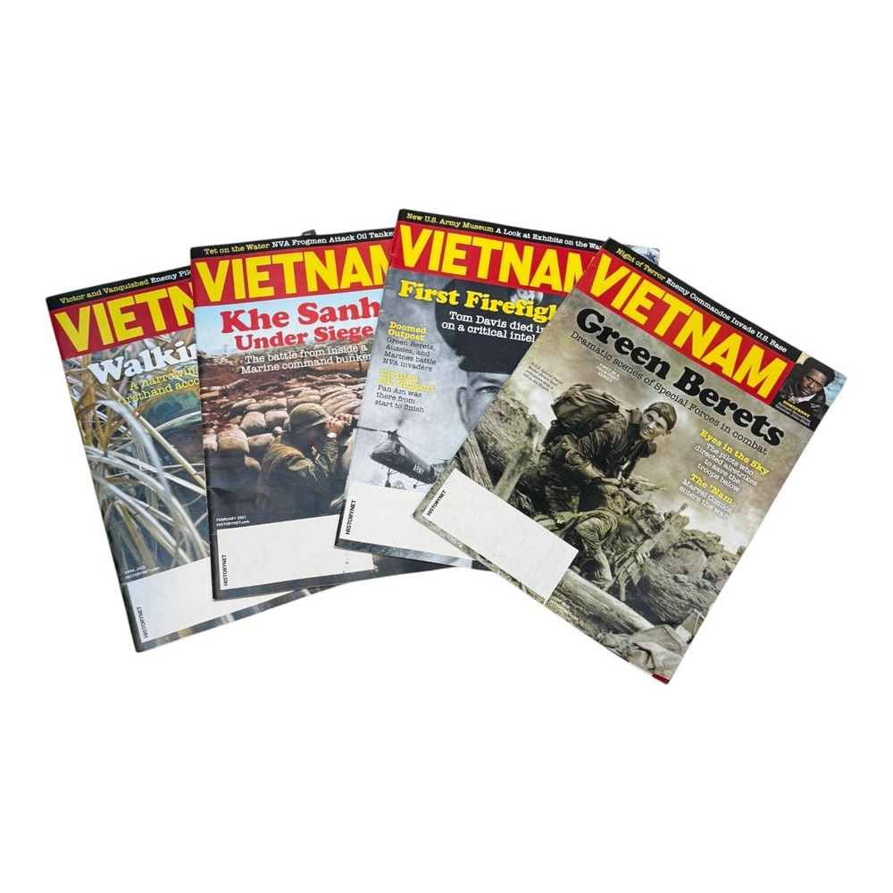 Vietnam Magazine HistoryNet Lot 4 Issues 2021 Khe Sanh Green Berets Military